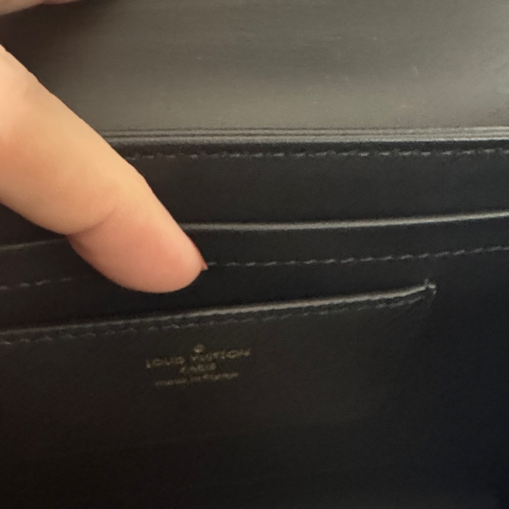Louis Vuitton Black EPI Twist with Gold Accents and Matching Wallet- - Picture 16 of 16